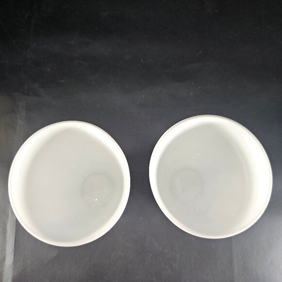 Vintage Seth Indiana Glass Colony Harvest Grape White Milk Glass Tumblers - Picture 5 of 9